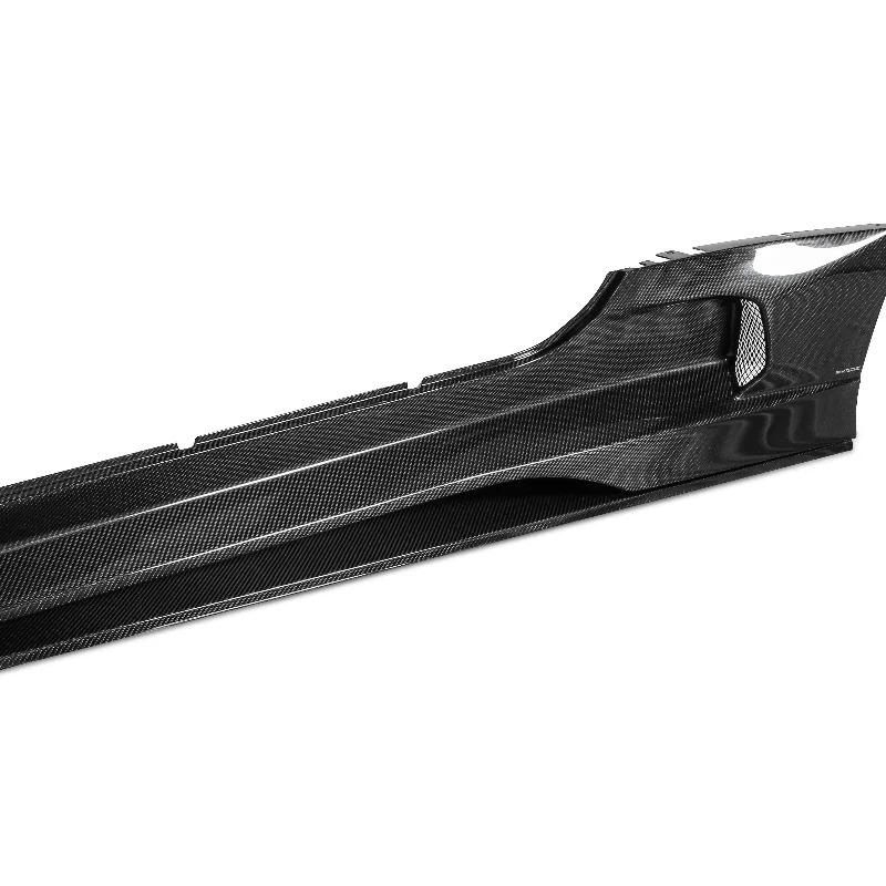 Dry Carbon Fiber Small Surround for DB11 Upgraded PK Model Side Skirt Body Kit Side Edge Spoiler